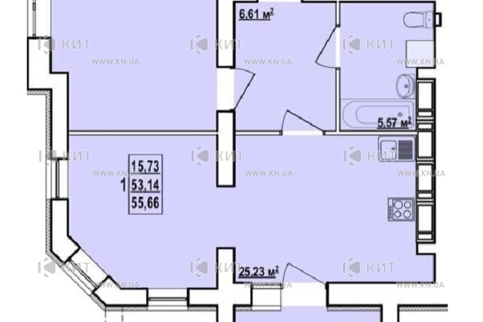 Продажа квартиры Харьков, Гагарина, 56м²