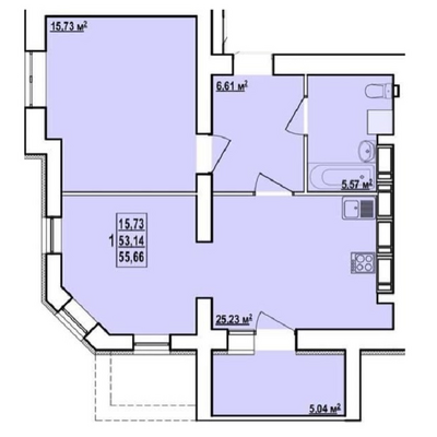 Продажа 	 Харьков, Левада 2 Заливная ул.   14