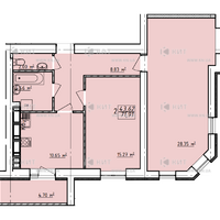 Продаж квартири Харків, Спорт.Гагар.Повст., 71.24м²