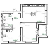 Продаж квартири Харків, Холодна Гора, 53м²