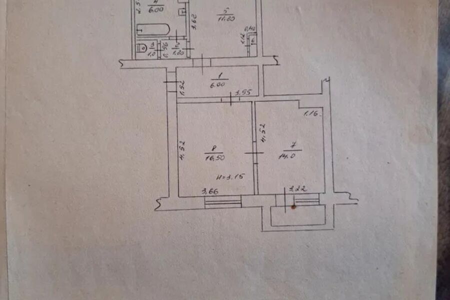 Продаж квартири Харків, Аеропорт, Мерефянське шосе, 57м²
