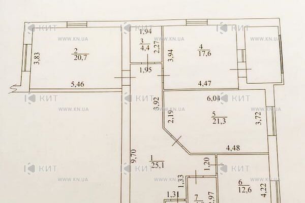 Продаж квартири Харків, Клочківська, 115.3м²