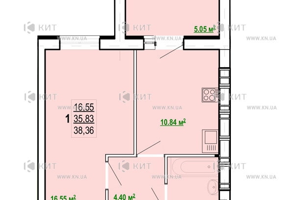 Продаж квартири Харків, Холодна Гора, 38м²