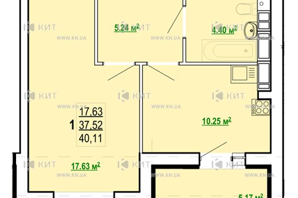 Продажа квартиры Харьков, Холодная гора, 40м²