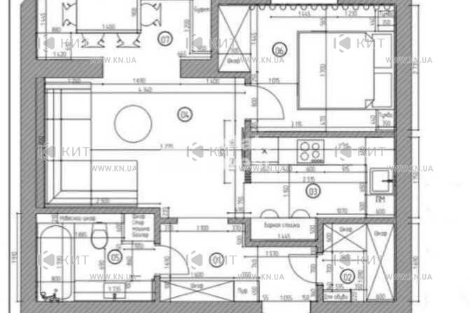 Продаж квартири Харків, Клочківська, 50м²
